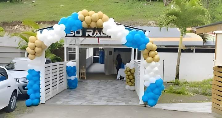 Décoration salle de réception Guadeloupe